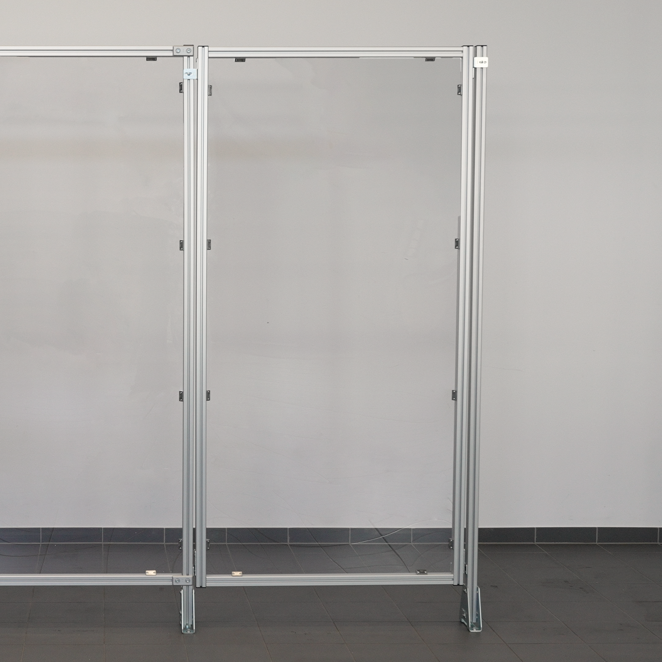 Open 7607EN - Guard 8, Fixed Panel with Polycarbonate